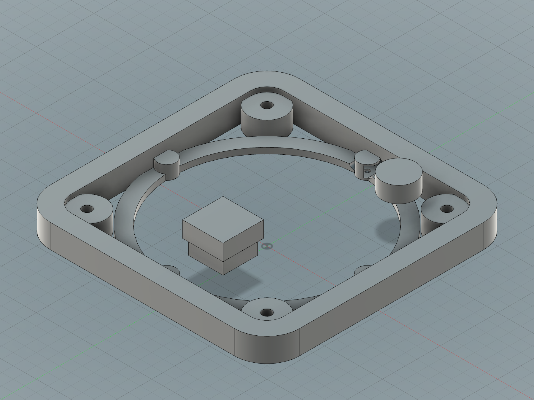 Upper housing CNC part