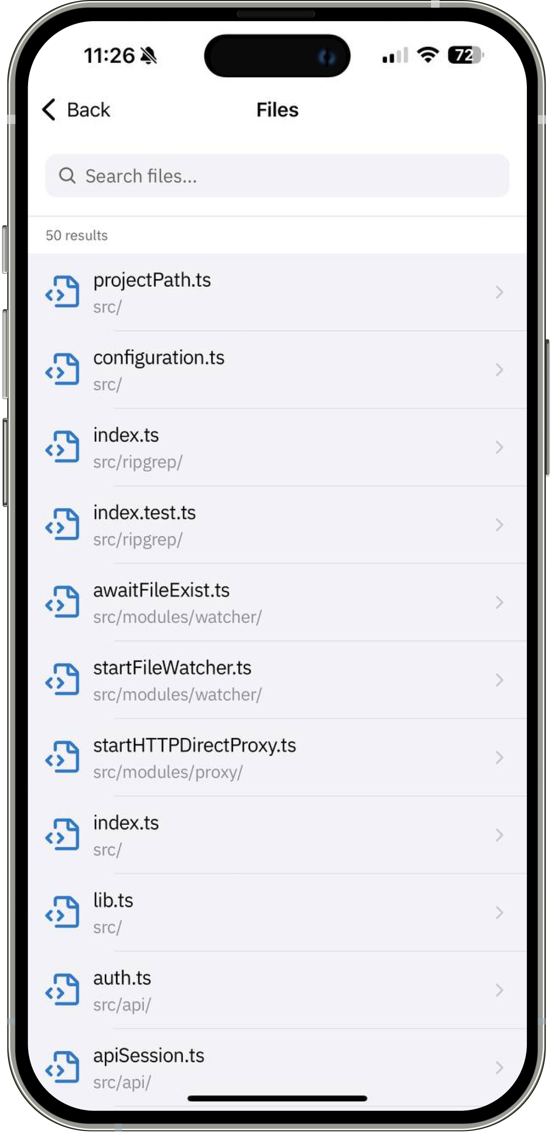 Claude Code in Happy Coder App Screenshot
