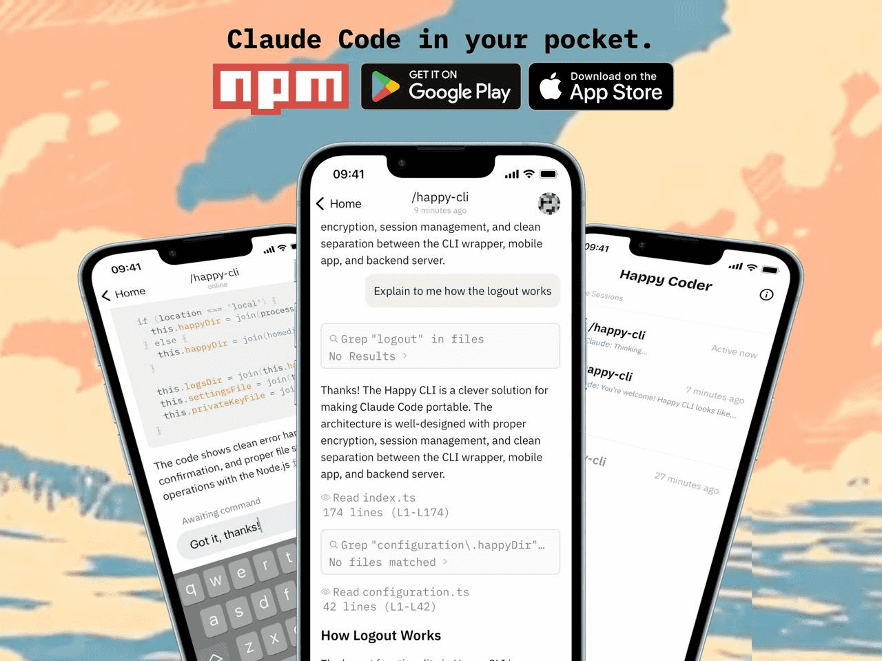 Happy Engineering - Claude Code Mobile Client